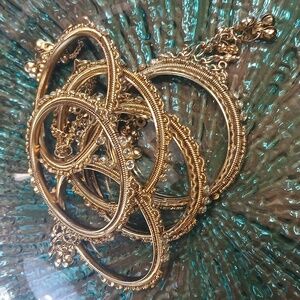 Golden Knapkin Holders